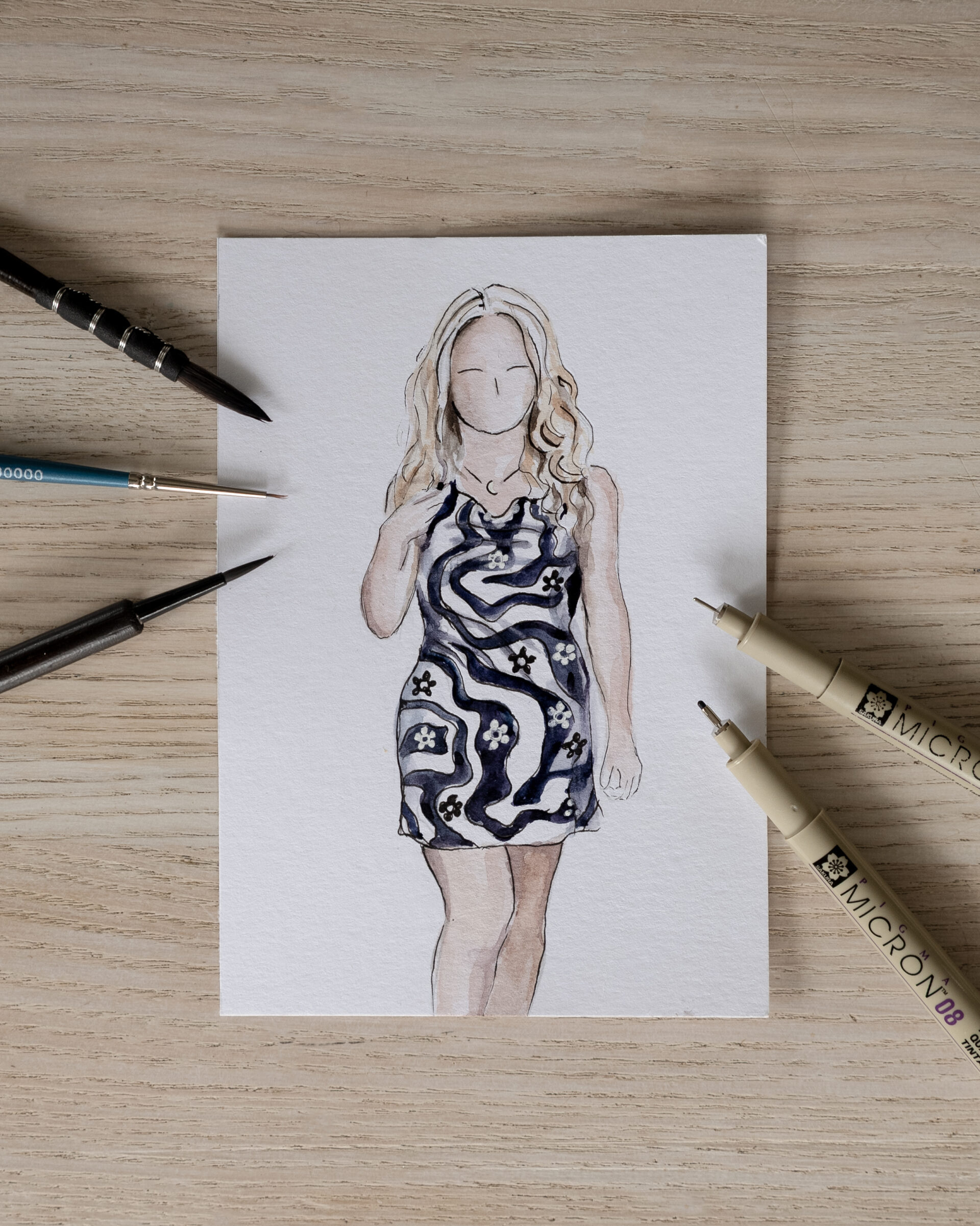 jess mini painting